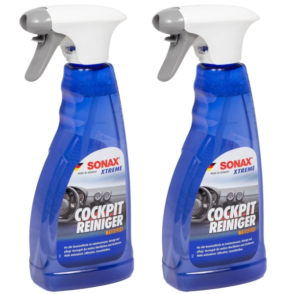 Set 2 Buc Sonax Xtreme Cockpit Cleaner Matt Finish Solutie Curatat Bord Efect Mat 500ML 283241